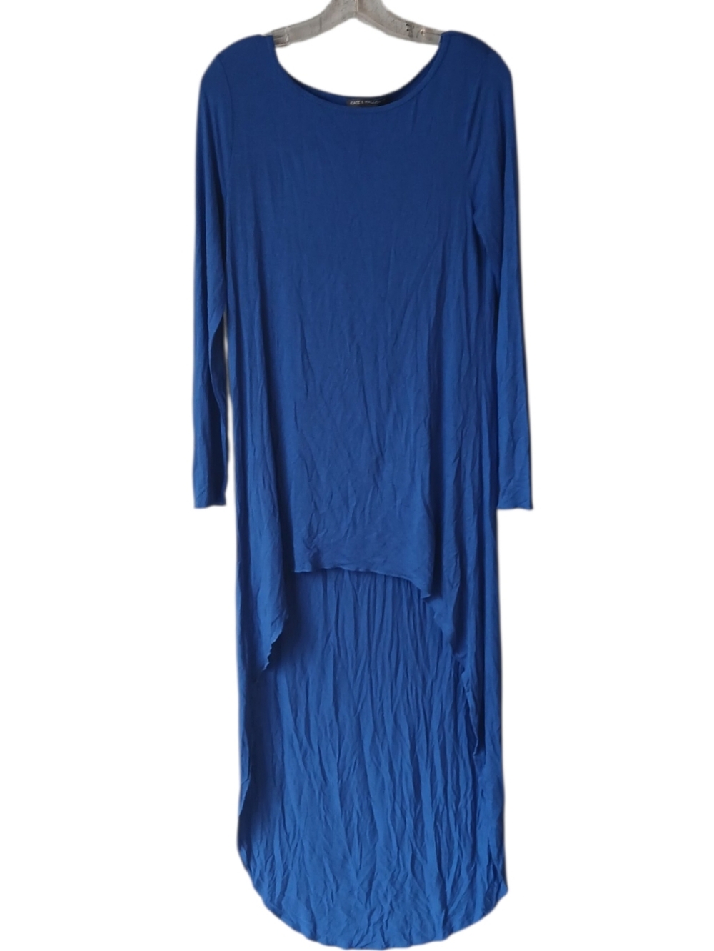 Kate & Mallory Blue Hi-Low Dress Size Medium